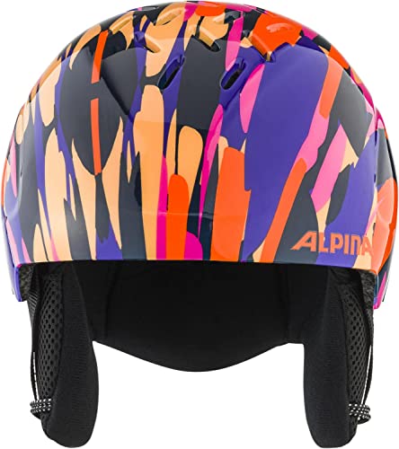Casco de esquí ALPINA PIZI infantil ajustable que evita caídas peligrosas y mantiene el calor 2
