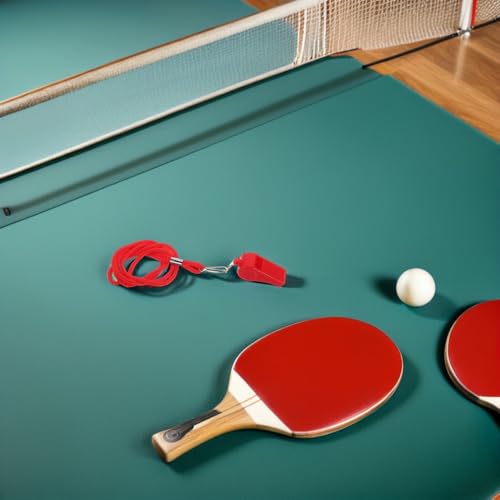 20 silbatos deportivos plásticos con cordón miniatura 6