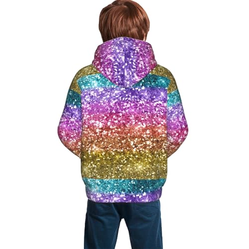 Gnome and Surfing Kid Hoodies Boys Sweatshirts Girls Pullover with Pocket4