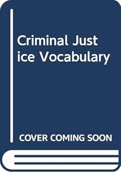 Hardcover Criminal Justice Vocabulary Book