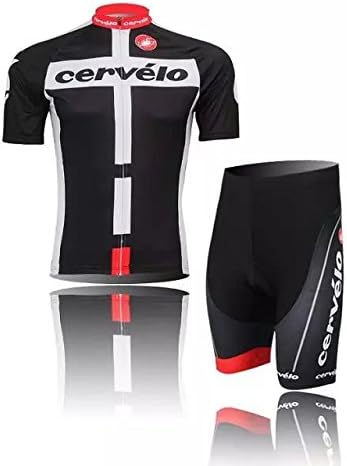 2014 NOUVO Nero Cervelo Giacca Maglia Ciclismo Bicicletta Maglia Manica  Corta Camicie Confortevoli Traspirante Tops : Amazon.it: Abbigliamento
