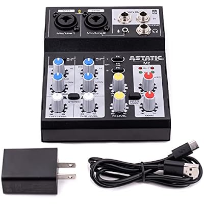 Astatic M2 2-Channel Mixer with USB Interface