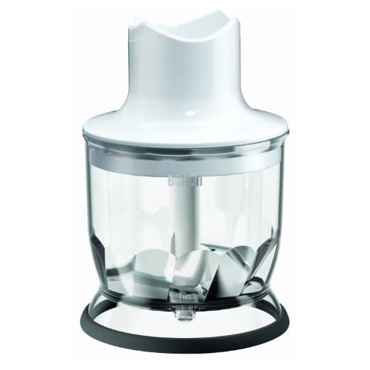 Braun MQ20 Minipimer Accesorio Minipicadora, 350 ml, Blanco