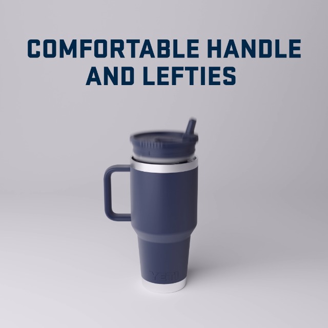 Amazon.com: YETI Rambler 20 oz Travel Mug with Flip Straw Lid