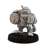 Stonehaven Dwarf Brewmaster Miniature Figure (for 28mm Scale Table Top War Games) - Made in USA