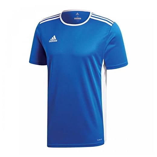 adidas Herren Entrada 18 Trikot, Bold Blue/White, L