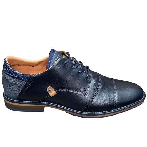 Zapatos de cuero de hombre Bazan para oficina y eventos casuales