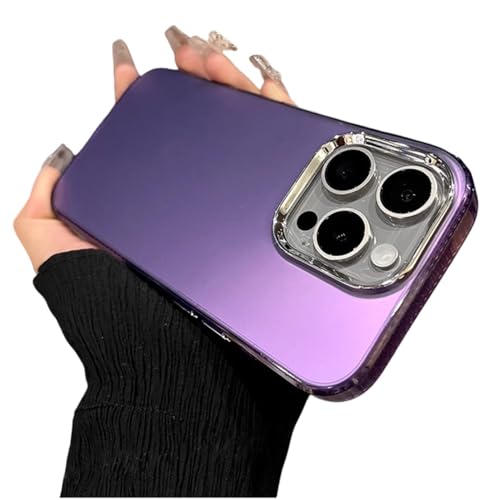 Coque iPhone 15 Antichoc violette pour protéger des chutes