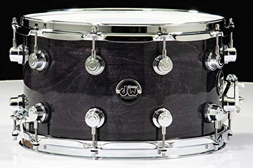 Dw Performance Series Snare Drum - 8 Inches X 14 Inches Ebony Stain Lacquer #TOP23