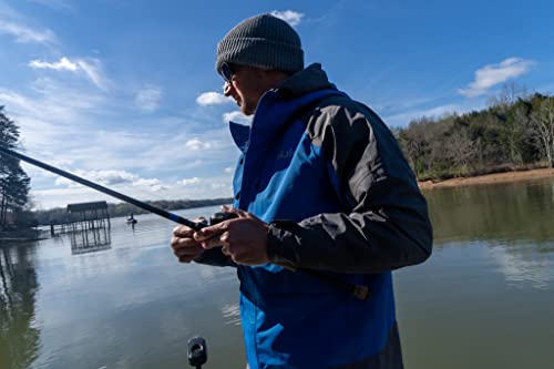 Huk Men's Tournament Wind & Water Proof Rain Jacket, Blue, Large #TOP3