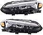 Headlight Set Compatible with 2022 Honda Civic