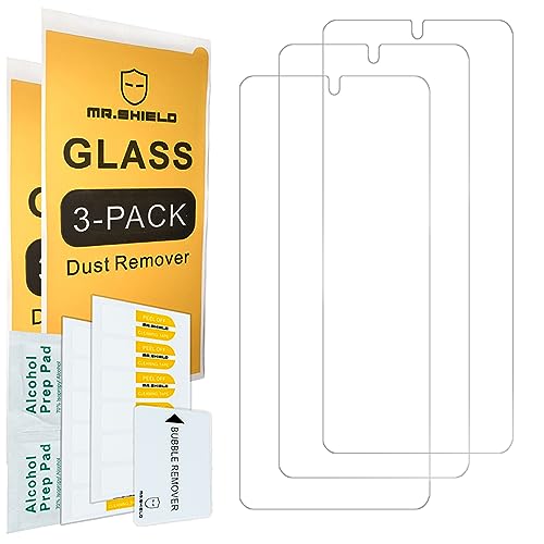 Mr.Shield [3-Pack] Designed For Samsung Galaxy A71 5G / Galaxy A71 5G UW [Tempered Glass] [Japan Glass with 9H Hardness] Screen Protector