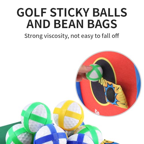Activités en intérieur et en extérieur avec ce kit complet de jouets de sport golf - 4