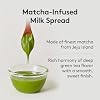 OSULLOC Green Tea Milk Spread (7.05 oz, 200g) & Honey Pear Tea (20 count, 1.06 oz)