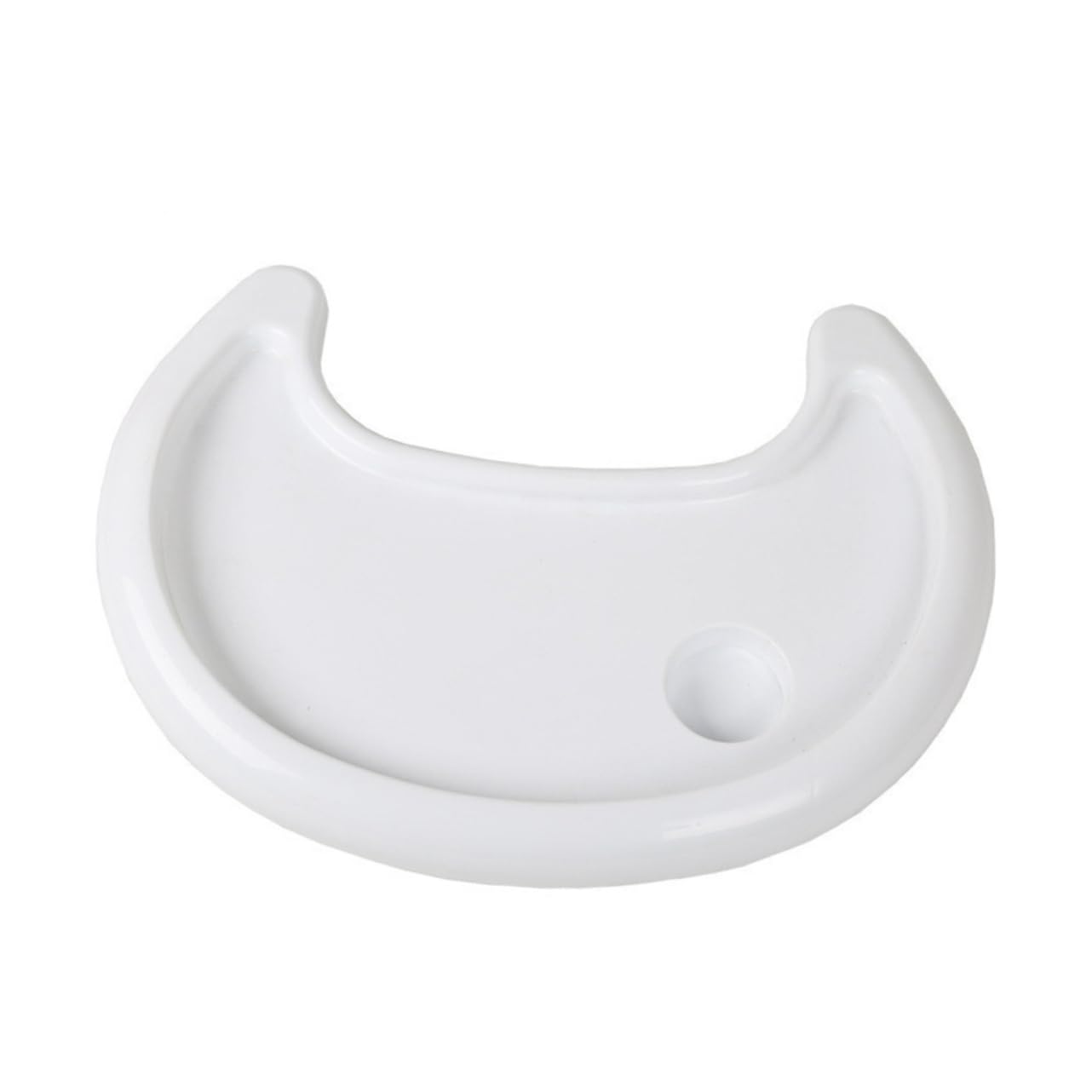 Milisten Plate for High Chairs Lightweight Tray Large Capacity Safe for Boy Girl's Meals