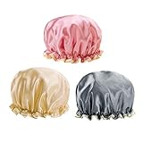 Capas dobles: evita que tu cabello se moje cuando te bañas