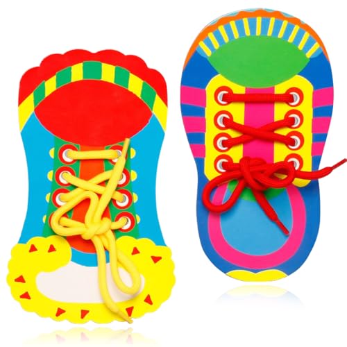 2 pcs los niños aprenden a atar los cordones juguete, juguetes educativos para enhebrar cordones, herramienta de educación temprana para aprender a atarse los cordones