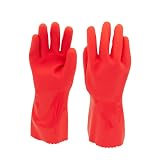 Star Kitchen & Home True Blues Ultimate Red Household Cleaning Gloves (Medium)