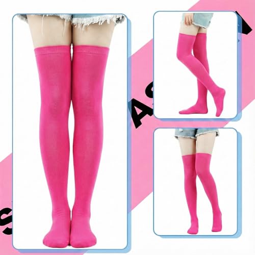 Image of Black and White Striped Arm Leg Warmers Sleeves Set Rainbow Socks Knee High Fingerless Gloves Hand Thigh Warm
