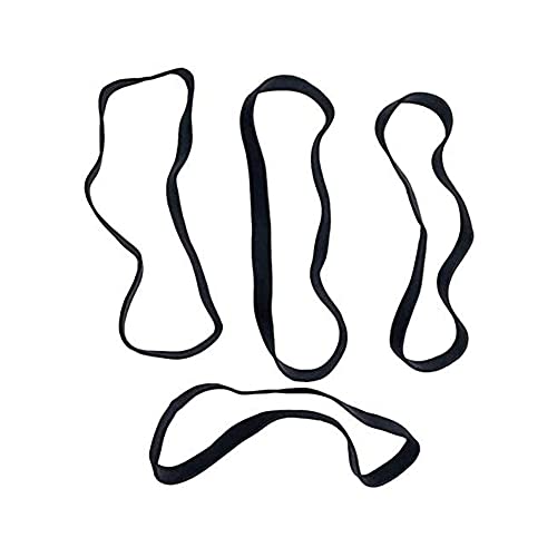 Erioctry 10 Pcs Large Thick Elastic Rubber Bands Heavy Duty Bands Strong Durable Wide Wrapping Bands For Industrial Home Office And School 7Inch (Black) #TOP1
