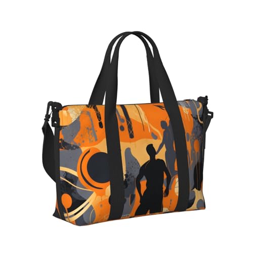 Sport Men Travel Duffel Bag Watercolor Carry On Tote Bag for Women Large Shoulder Weekender Overnight Bag Sports Gym Bag3