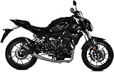 Produced by MIVV Exhaust SCARICO COMPLETO 2x1 MIVV GP PRO CARBONIO YAMAHA MT-07 2014-2018