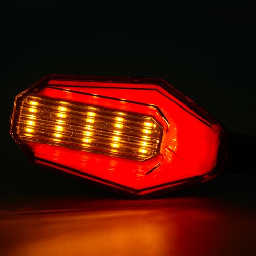 Feu de signalisation Universel pour Motos Clignotant LED Ambre