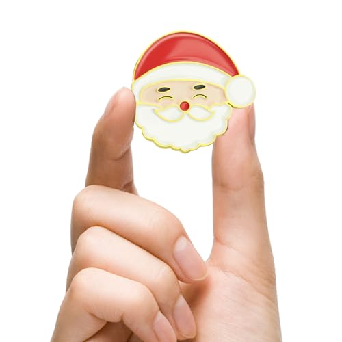 100Pcs Classic Christmas Enamel Pins Bulk Santa Xmas Holiday Brooch Badge Gifts Clothes Bags Hats Accessories by MIDLE - Image 4
