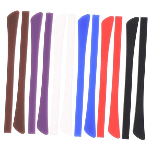 OATIPHO 12組 サングラステンプルチップ フットマフ アイリテーナー サングラステンプルパッド メガネリテーナーグリップ シリコンカバー メガネレッグスリーブ 眼鏡 イヤーフック 男と女