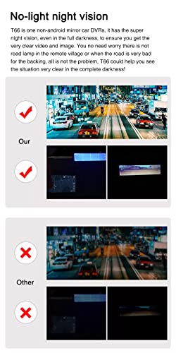 Image of DEVIANT 360 Degree Dash Camera for Car with Night Vision | Full HD | 12 inch Touch Screen | Parking Assistance, G-Sensor and Loop Recording | 4 Cameras (Left, Right, Front and Rear) Dashboard Dashcam