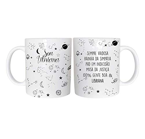 Caneca Temática Signo Libra 1 Polímero 325Ml