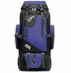 COSHANO Mochila de Senderismo para Viajes Montañis...: ✅ ENTREGA GRATIS EN 24 HORAS ✅ Gran capacidad: mochila de senderismo de 90 Litros, 73 cm x 35 cm x 20 cm. ✅ La bolsa principal es lo suficientemente grande como para guardar el equipo de viaje que necesita en estas mochilas de senderismo. ✅ Correa aj...