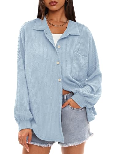 Darong-Womens-Ribbed-Knit-Shacket-Jacket-Casual-Long-Sleeve-Button-Down-Shirts-Dressy-Blouses-Tops