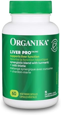 Organika Liver Pro - Helps to protect and enhance liver function - 60vcaps