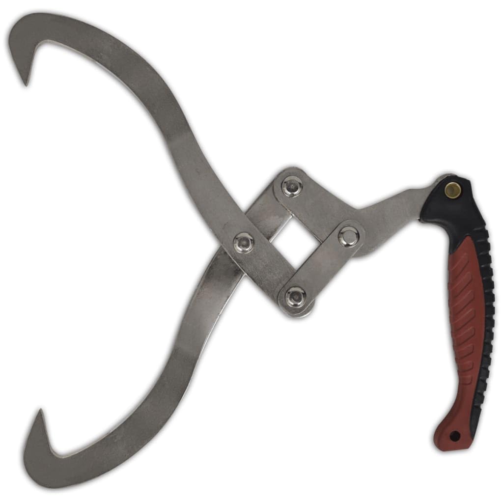 vidaXL 2X Pinza Tenaglia per Tronchi Manico in TPR Solleva Tronchi Forestale