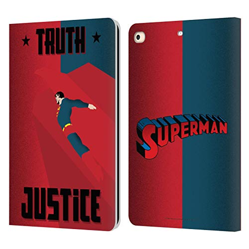 Étui portefeuille iPad 9.7 cuir Superman Head Case Designs
