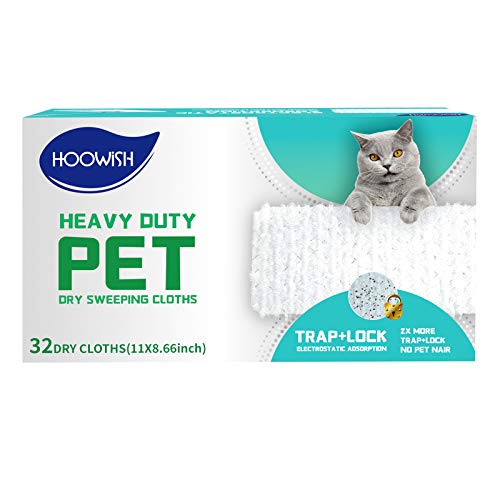 HOOWISH Dry Sweeping Cloths Refills Multi Surface Refills