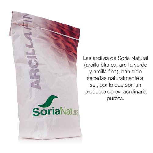 Miniatura 7 de Soria Natural Arcilla Fina Roja Absorbente Y Purificante 100 De Pureza, Textura Fina, Origen Natural - Puede Utilizarse Como Mascarilla Facial, Enjuague Bucal Uso Interno Bolsa De 1kilo