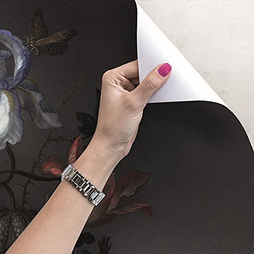 Fotomurale rosa floral vintage 290x290 pegatina pared decorativo fondo de pantalla de entretela 4