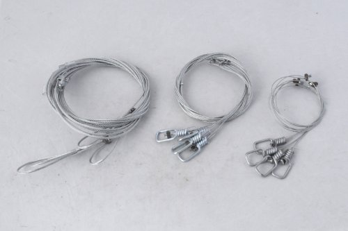 DakotaLine Snare Trap Survival Snare Package, Catch Rabbit, Coyote, and Hog