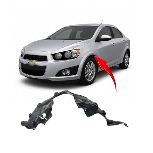 Image of FitParts Compatible with Chevrolet Sonic 2012-2016 Front Left Fender Liner