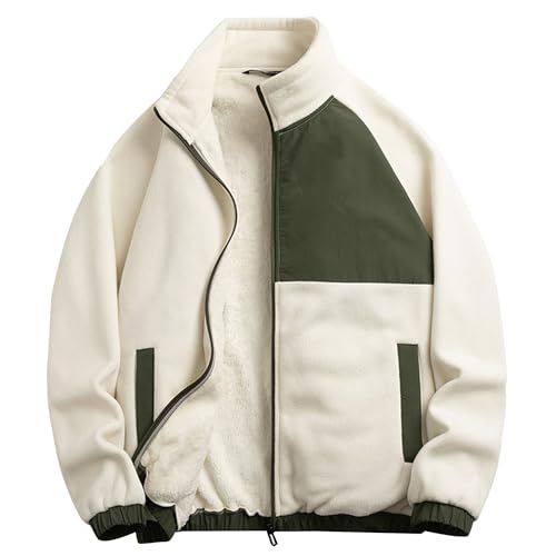 Manteau décontracté entièrement zippé pour se protéger du vent frais