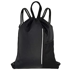 Men & Women Outdoor Sport Gym Sack Waterproof Drawstring Backpack Bag