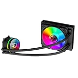 Gamemax Iceburg 120Mm Argb Liquid Cpu Cooler 12Cm Argb Pwm Fan Infinity Mirror R - Image 2