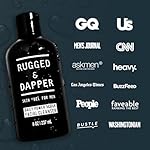 RUGGED & DAPPER - Daily Mens Face Wash + Scrub - 5 Month Supply - Deep Exfoliating Cleanser - Prevents Breakouts - Acne Face Wash Men's - USA Made with Natural Ingredients - Image 5