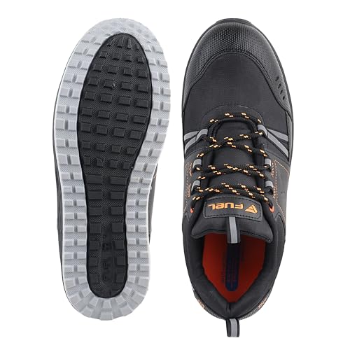 Image of FUEL Flute BIS 15298-3 Certified ISI Marked PVC Double Density with Kevlar Insole & Breathable Mesh in Steel Toe Cap (150J) Industrial Work Safety Shoes for Men