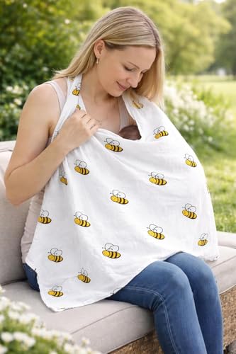 Image of baby blankets 6-12 months 100% Pure Cotton Muslin Baby Swaddle Blanket, Swaddle for Newborn Baby Super Soft Cotton Receiving Wrapper Cloth, Stroller Cover-Pack of 3 with Size 120X100 CM - Animal Love