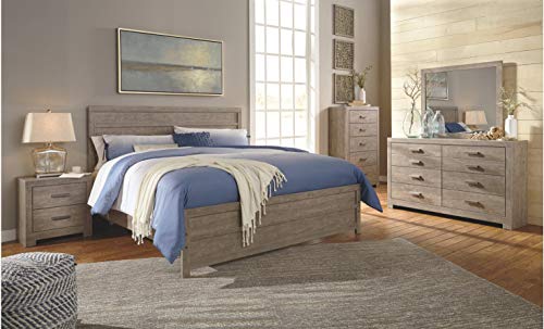 Signature Design By Ashley Culverbach Scandinavian 6 Drawer Dresser, Weathered Gray #TOP17
