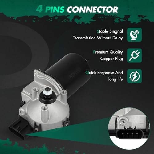 Image of SCITOO Windshield Wiper Motor Compatible For Ram For 1500