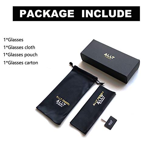 Image of Allt Square Aviator Large Fashion Sunglasses For Men Women Goggle Alloy Frame Glasses